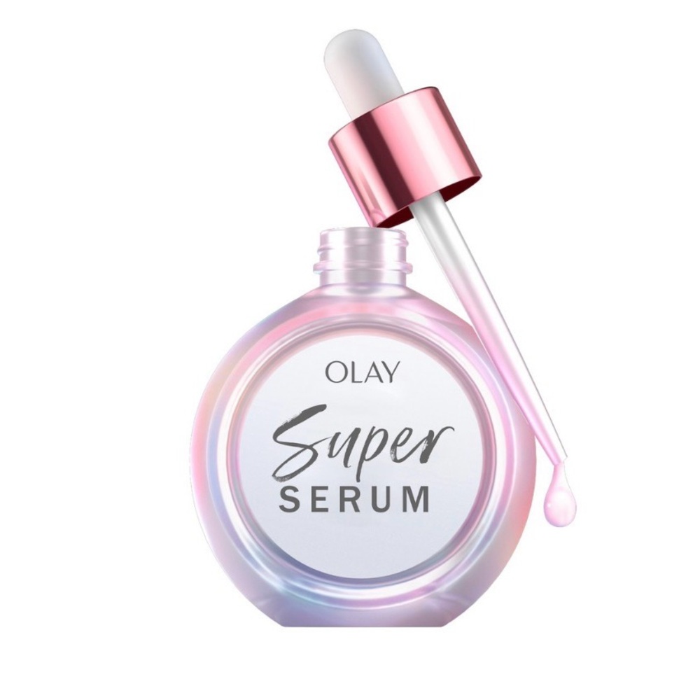 OLAY Super Serum with Shimmering Pink Dropper